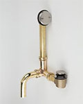 Jaclo side outlet lift and turn tub drain