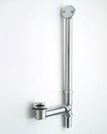 Jaclo toe touch tub drain