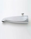 Jaclo extra long diverter tub spout