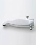 Jaclo extra long diverter tub spout with offset outlet