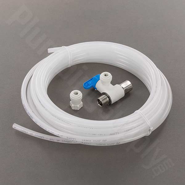 1/4 x 6' PEX Ice Maker Line Kit with Quick Connect Adapters