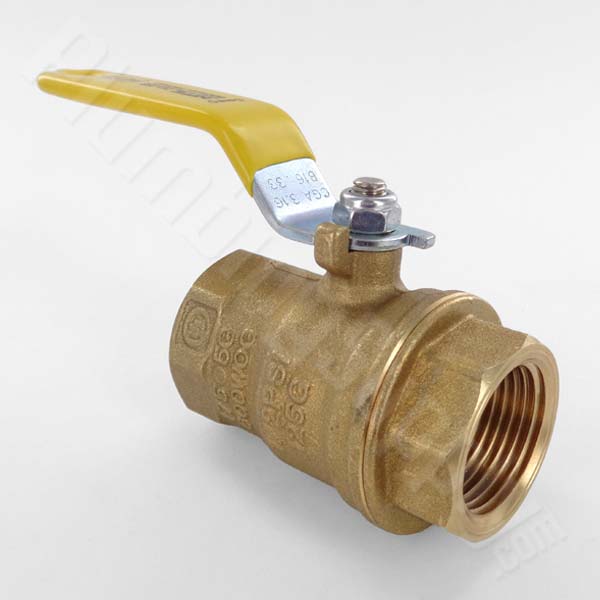 Kitz 3/4in brass ball valve