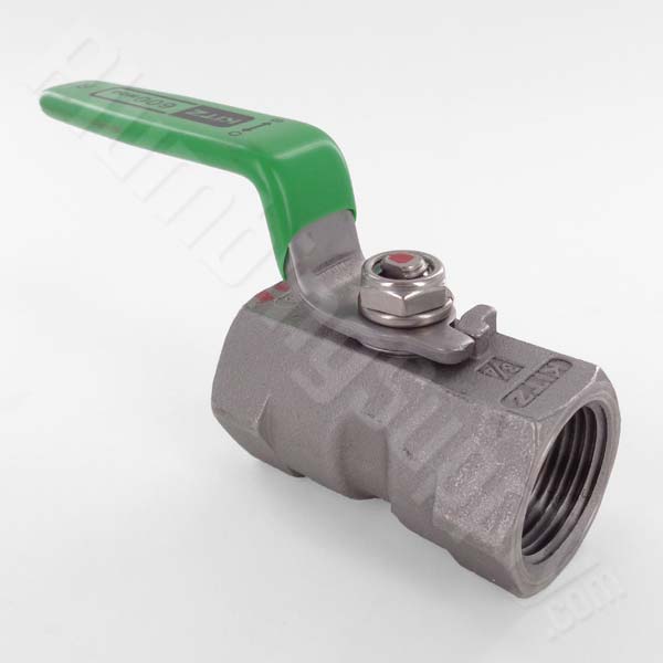 Kitz 3/4in stainless steel ball valve