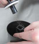 Kohler canister flush valve seal replacement - Step 3