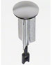 Kohler 1037022 pop up plunger in brushed chrome