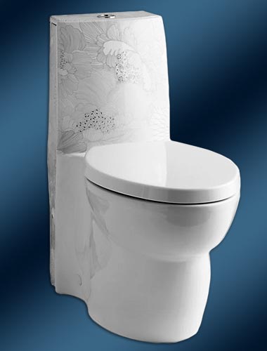 Kohler Empress Bouquet one-piece toilet - model #K-14338