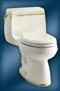 Kohler Prairie Flowers toilet