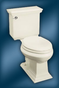 Kohler Memoirs Stately two-piece toilet