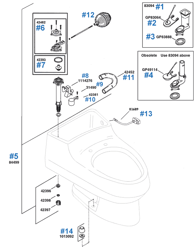 San Raphael Toilet 3397