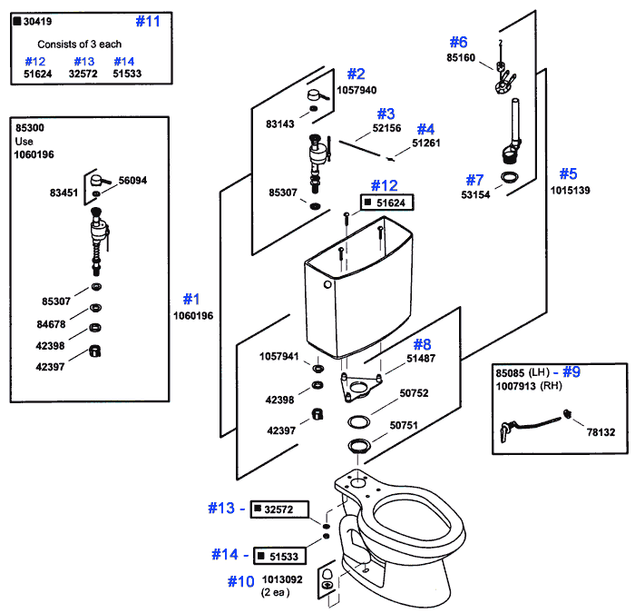 Kohler Toilet Replacement