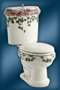 Kohler Peonies and Ivy Revival Toilet