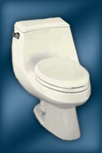 Kohler San Martine one-piece toilet with flush lever