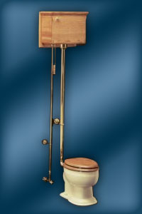 Vintage toilet