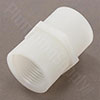White nylon coupling