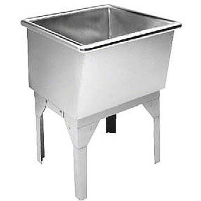 Image of free standing sink tub with one compartment model J-127