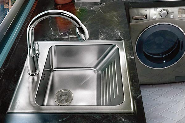 Stainless Steel Washboard Laundry Sinks