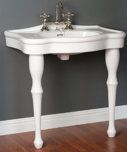 Lavatory Consoles Victorian Style 2 Legged Bathroom Sinks