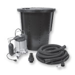 crawl space sump pump systems