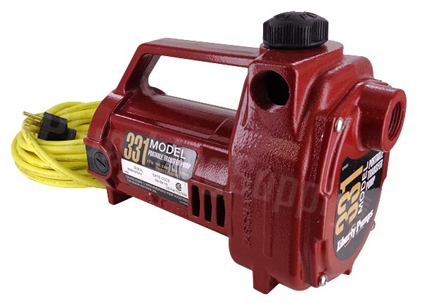 Heavy-Duty Portable Transfer Pump for Draining Water Heaters Water Heater Drain Pump