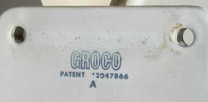Groco toilet tank lids
