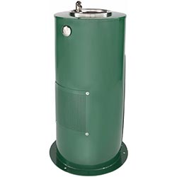 Single bowl drinking fountain