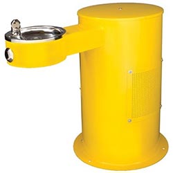 ADA compliant single bowl drinking fountain