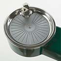 Optional fountain bowl sand strainer