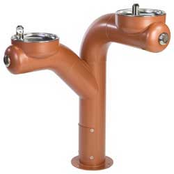 ADA compliant single bowl drinking fountain