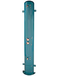 Standard wall mount outdoor shower