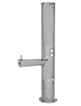 Standard outdoor shower with trough drinking fountain attached