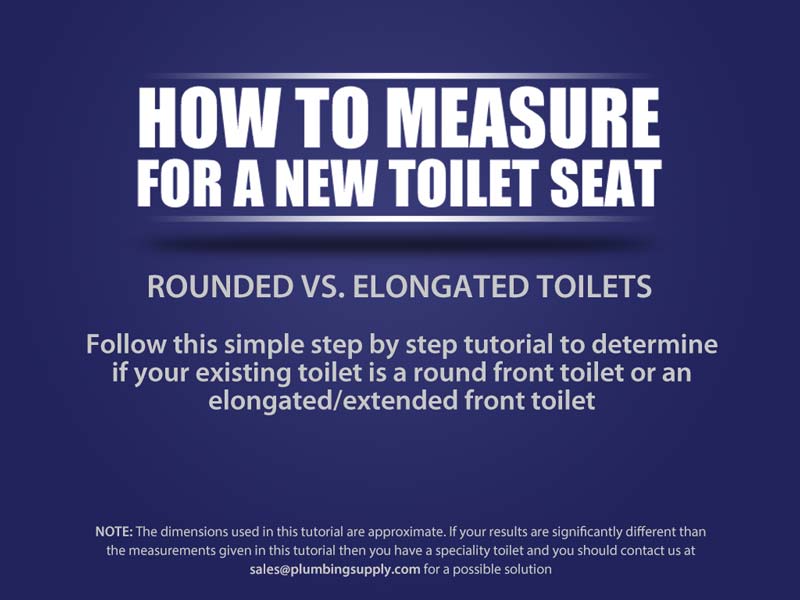 How to Measure for a New Toilet Seat