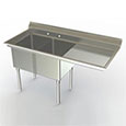 Aero commercial kitchen sink
