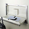 Baby changing station