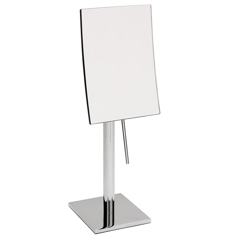 Miroir Brot Frameless Vanity Mirrors Miroir Brot Square Vanity Table Top Mirror With 3x Magnification