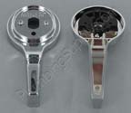 Front and back of limit stop handle