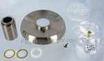 Mixet satin nickel tub/shower trim kit