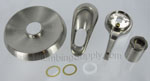 Mixet satin nickel tub/shower trim kit