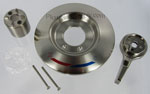 Mixet satin nickel tub/shower trim kit