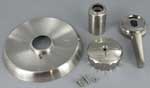 Mixet satin nickel trim kit