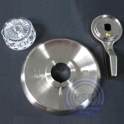 brushed nickel tub/shower trim kit for Mixet