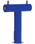 Economy stainless steel drinking fountain with dual bubbler