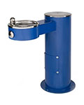 ADA compliant colorful pedestal fountain