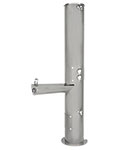 Standard outdoor shower with trough drinking fountain attached