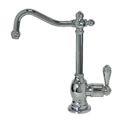 Mountain Plumbing single use faucet with traditional curved body