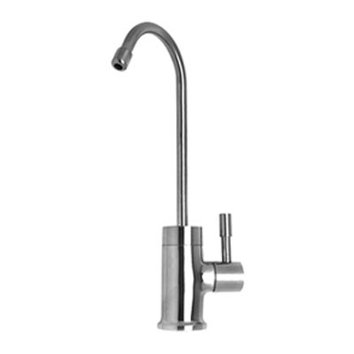 Mountain Plumbing single use faucet with contemporary round base