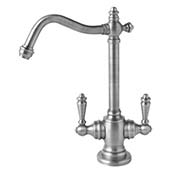 Dual handle traditional style hot/cold faucet