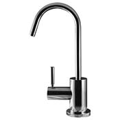Single handle contemporary style hot/cold faucet