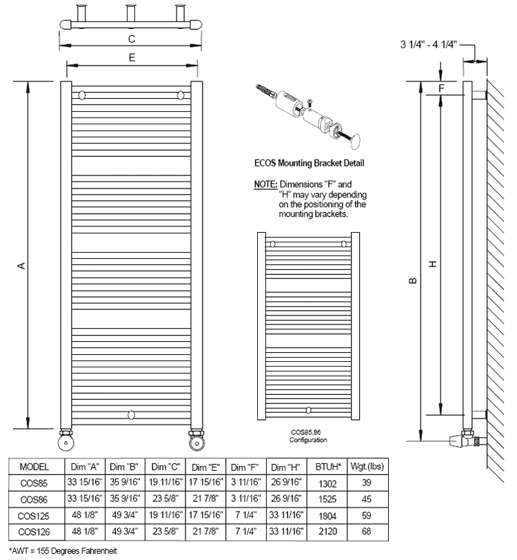 Bringing you Myson towel warmers as well as many other fabulous plumbing products