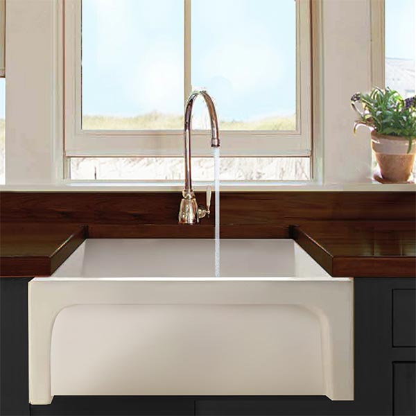 Single Bowl A Front Fireclay Sink