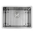 Nantucket small radius corner single bowl sink